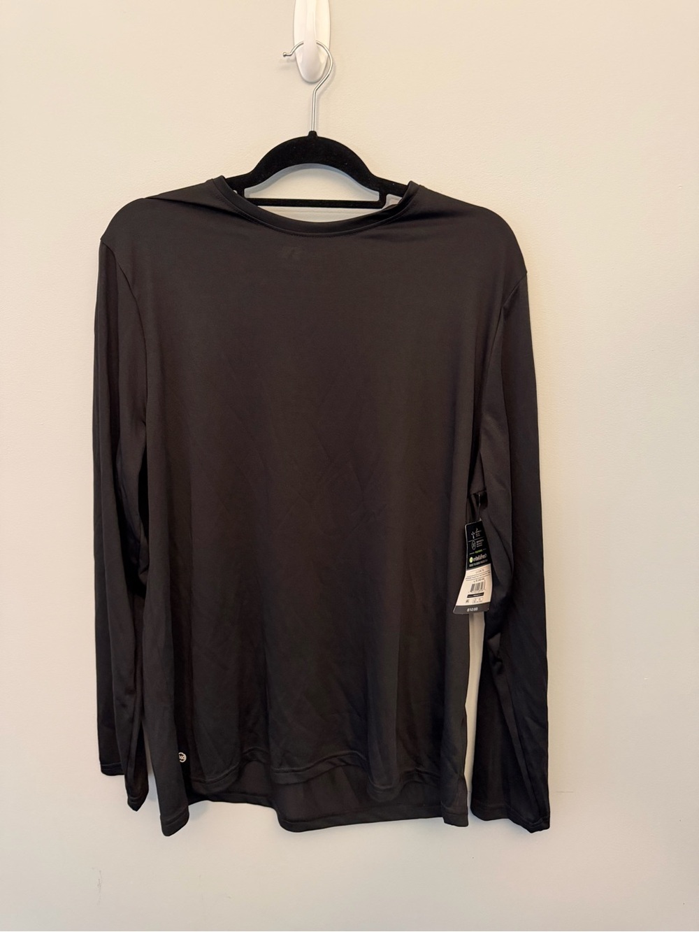 Russell Athletic Black Long Sleeve Performance Tee